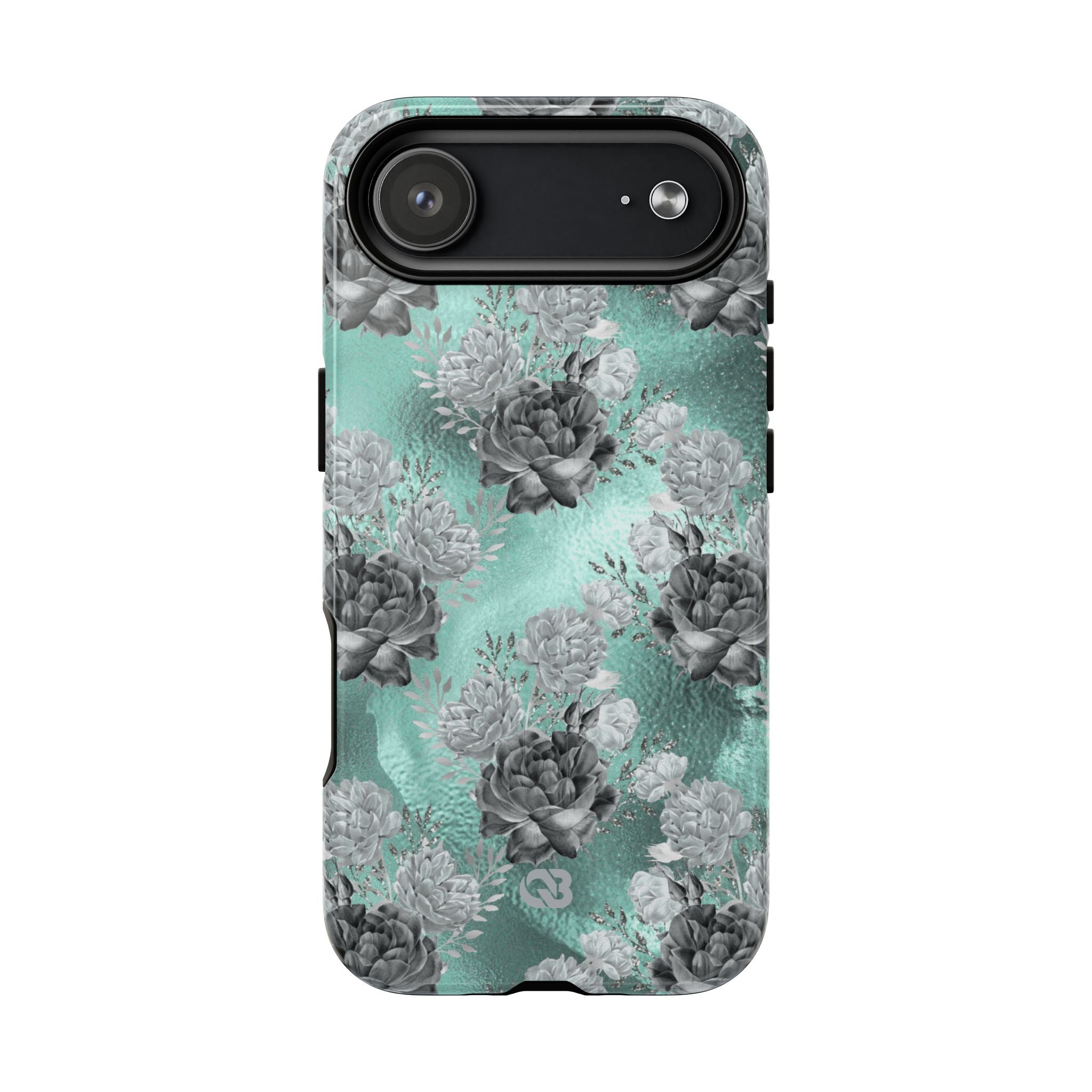 Frost Mint Floral · Tough+ Magsafe