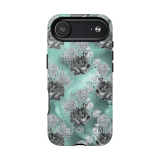 Frost Mint Floral · Tough+ Case · MagSafe