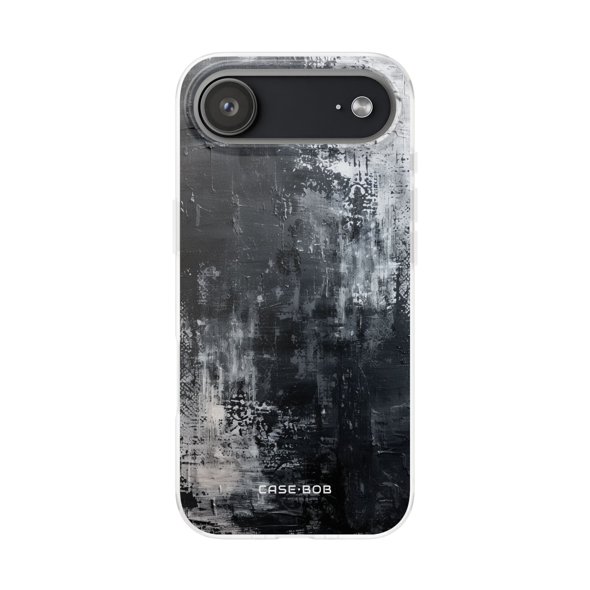 Textured Blackscape iPhone 17 Air Case - Soft - CASE•BOB
