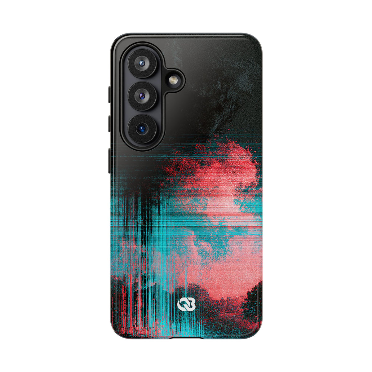 Digital Signal Drift · Tough Phone Case for Samsung · Black
