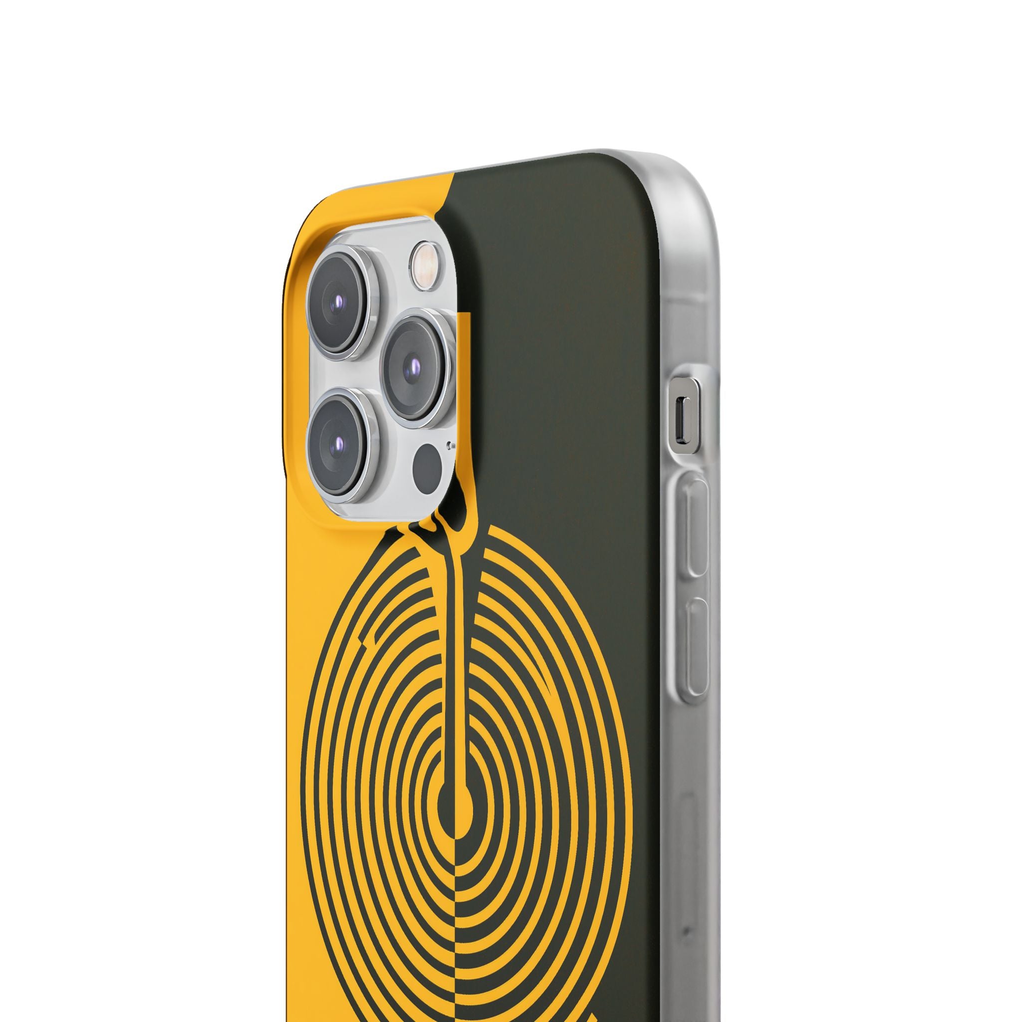 Yellow Lite Phone Case for iPhone - Voltage Sector Pulse