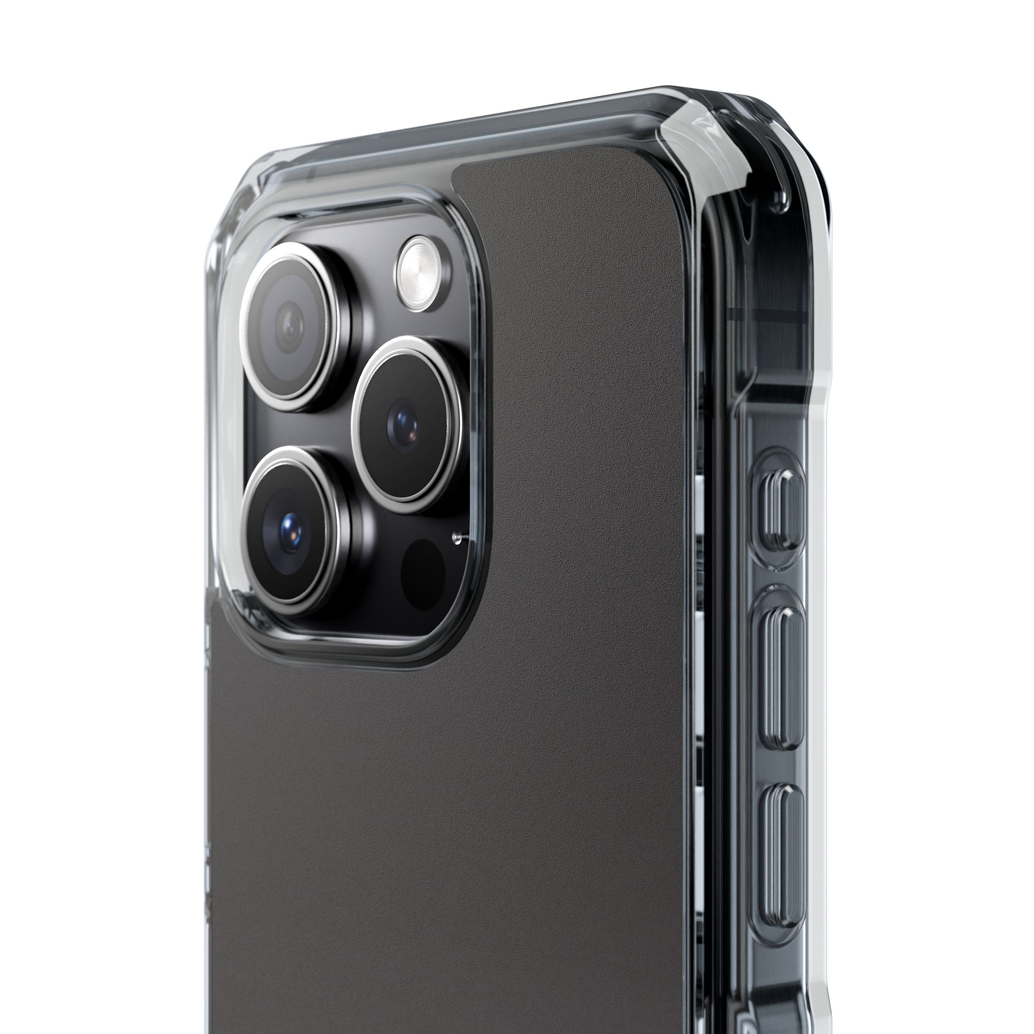 Grey Impact MagSafe Phone Case for iPhone - Obsidian Ash Fade