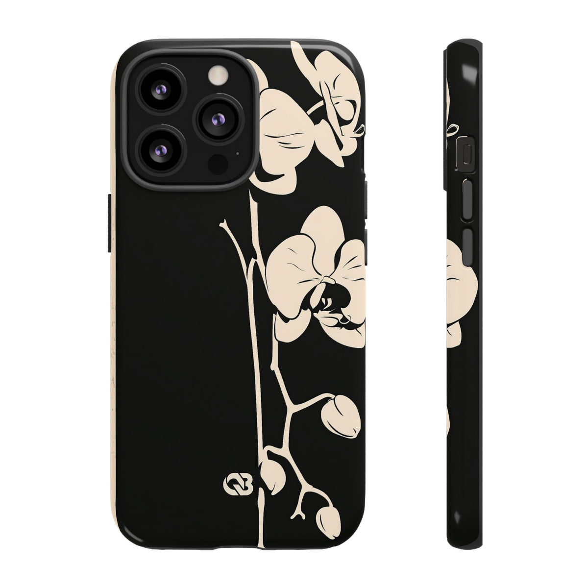 Nocturne Orchid · Tough Phone Case for iPhone · Black