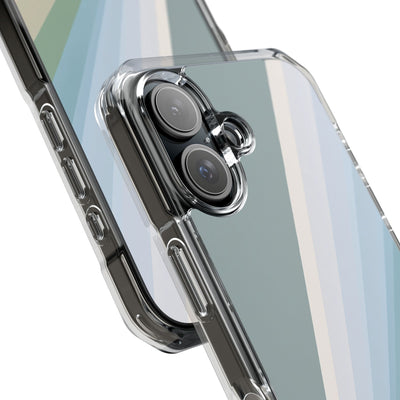 Green Impact MagSafe Phone Case for iPhone - Sage Prism Beam