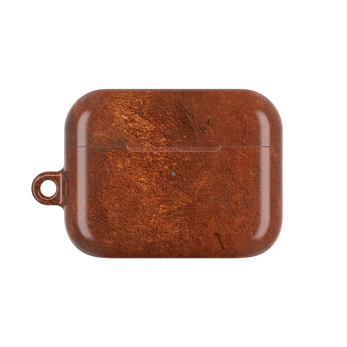 Oxidized Corten · Hard Case for AirPods & AirPods Pro · Brown