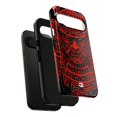 Crimson Kabuto · Tough Phone Case for Pixel ·  Red