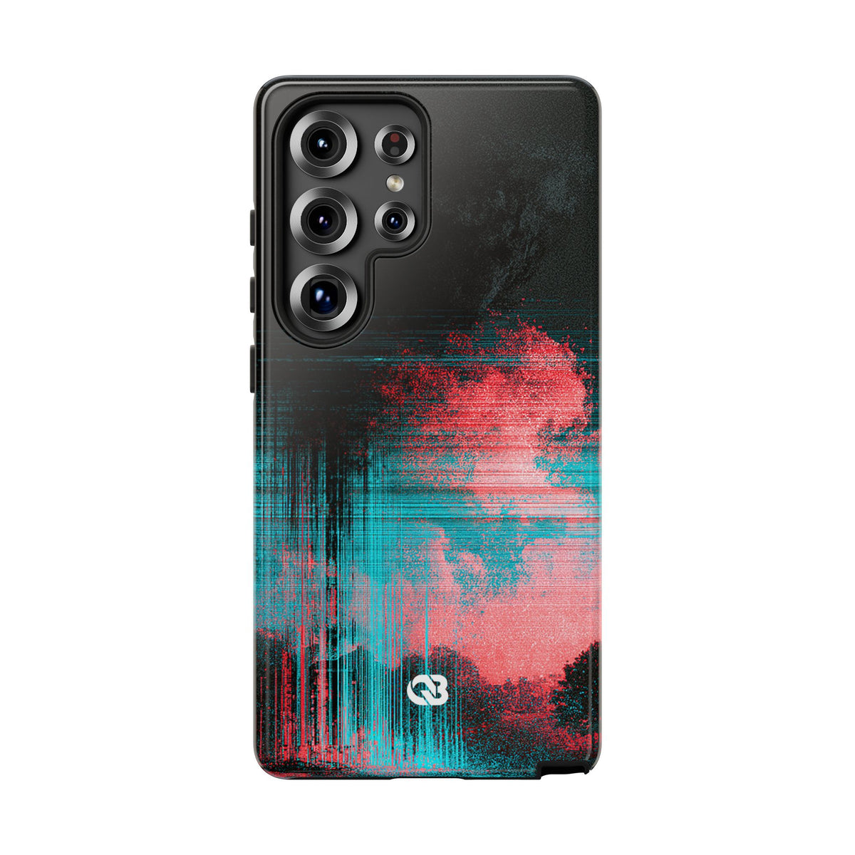 Digital Signal Drift · Tough Phone Case for Samsung · Black