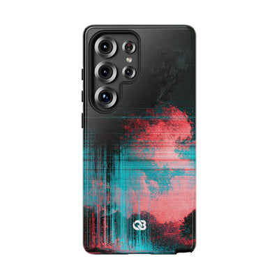 Digital Signal Drift · Tough Phone Case for Samsung · Black