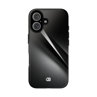 Obsidian Ridge · Tough Phone Case for iPhone · Black