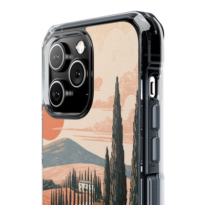 Orange Impact MagSafe Phone Case for iPhone - Terracotta Ridge Trail