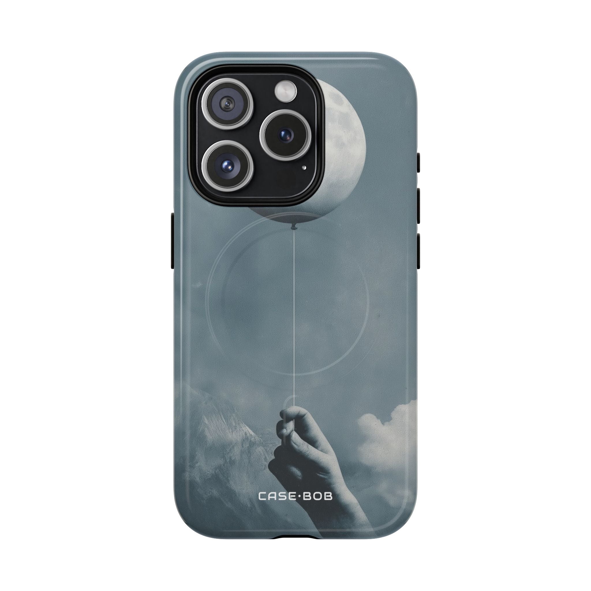 Moon Balloon iPhone 15 Pro Case - Tough+