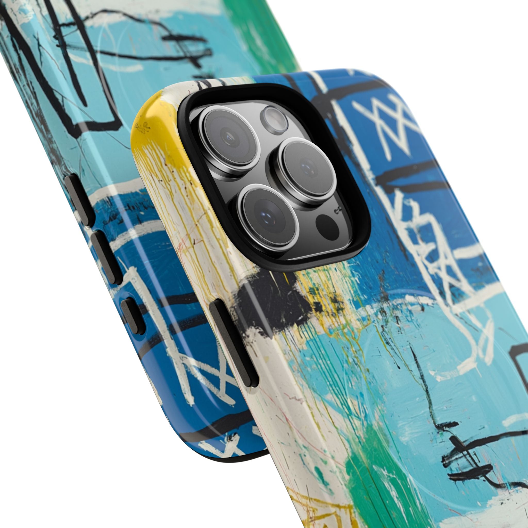 Azure Urban Scribble · Tough+ Phone Case for iPhone · Magsafe