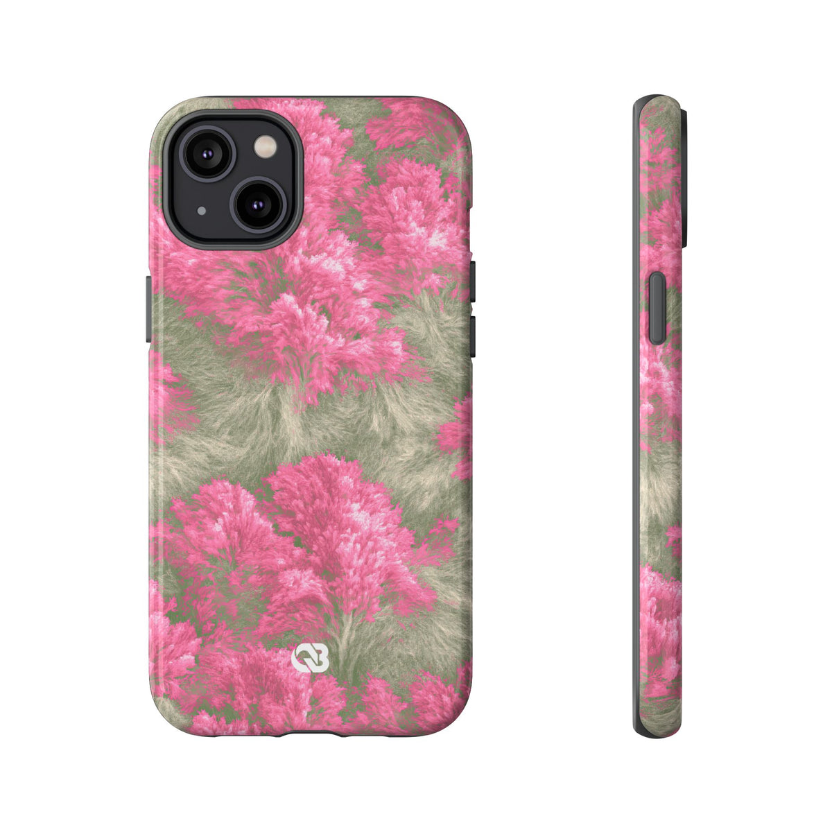 Digital Blossom · Tough Phone Case for iPhone · Pink