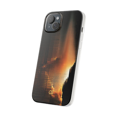Luminous Grid · Lite Phone Case for iPhone ·  Black