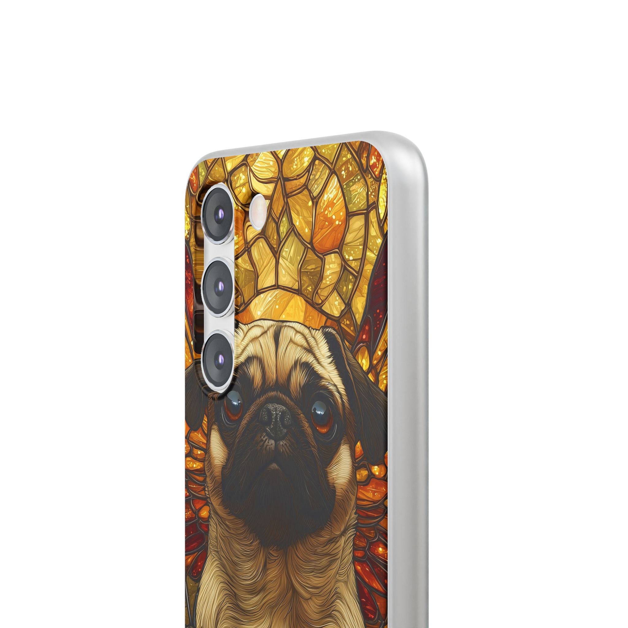 Amber Pug Divinity · Soft Phone Case for Samsung