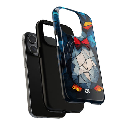Mosaic Bowtie Penguin · Tough+ Phone Case for iPhone · Magsafe