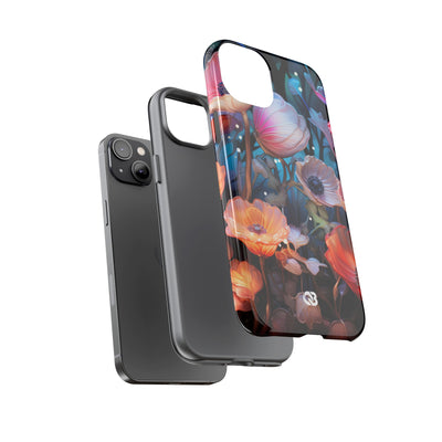 Luminous Poppy Glade · Tough Hoesje voor iPhone