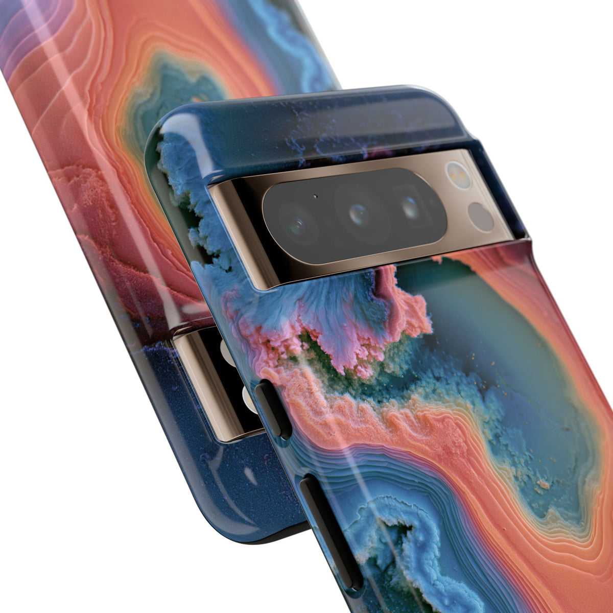 Luminous Resonance · Tough Phone Case for Pixel ·  Blue