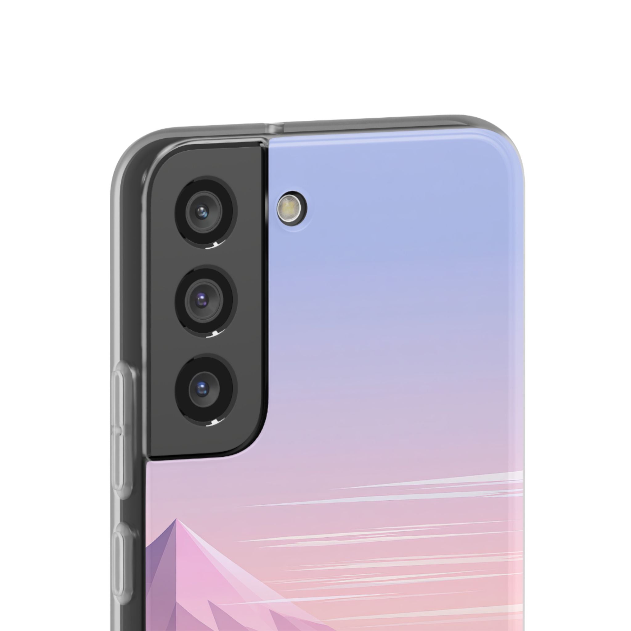 Purple Lite Phone Case for Samsung - Lavender Alpine Dawn