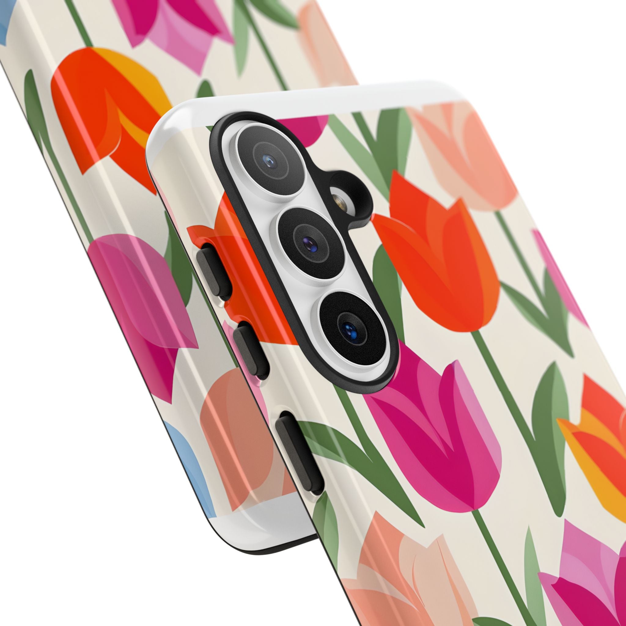 Vibrant Petal Grid · Tough Capa para Samsung