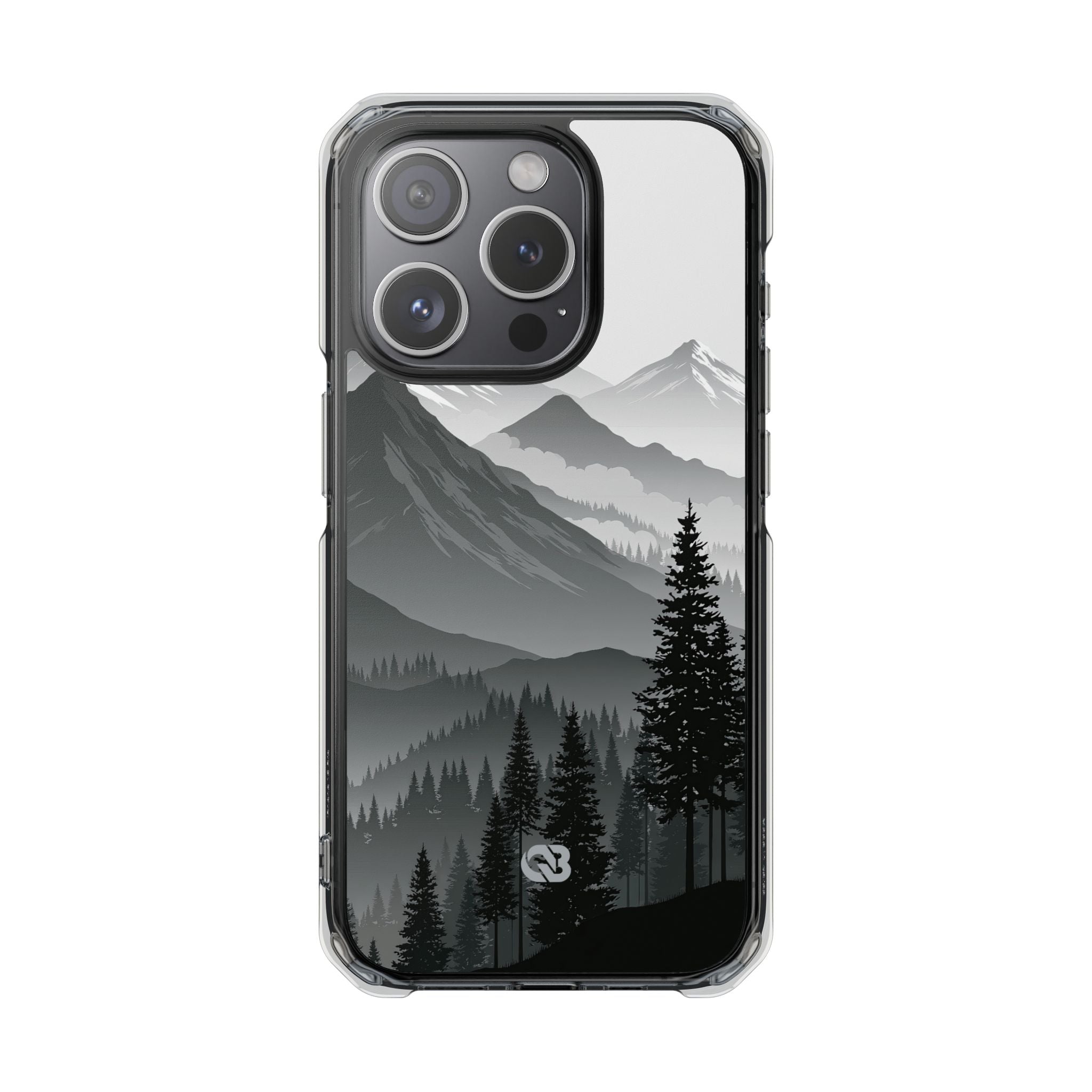 Grey Impact MagSafe Phone Case for iPhone - Granite Ridge Mist