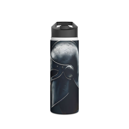 Silver Spartan - Stainless Steel Water Bottle