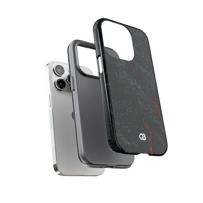 Crimson Rift · Tough Phone Case for iPhone · Black
