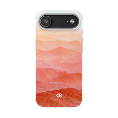 Alpenglow Ridge Vista · Lite Phone Case for iPhone ·  Orange