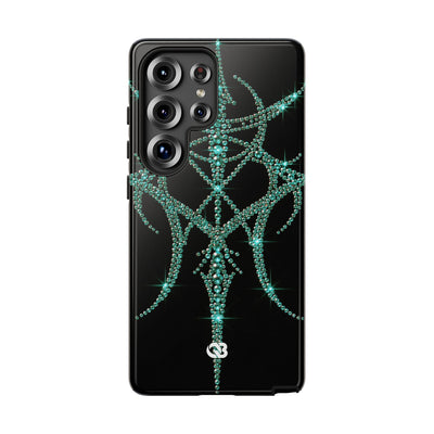 Teal Cyber Sigil · Tough Phone Case for Samsung · Teal