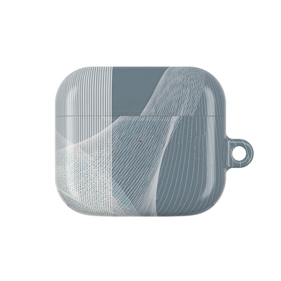 Slate Contour Drift · Hard Case for AirPods & AirPods Pro · Grey