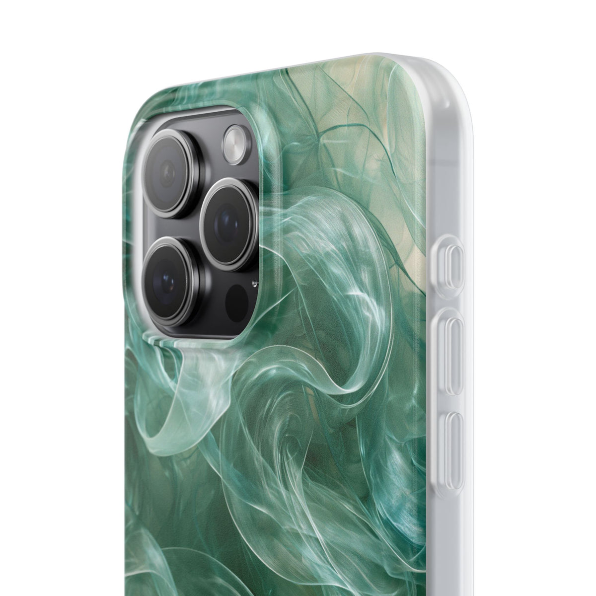 Translucent Aqua Flow · Lite Phone Case for iPhone ·  Teal