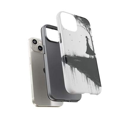Cliffside Silhouette iPhone 14 Case - Tough