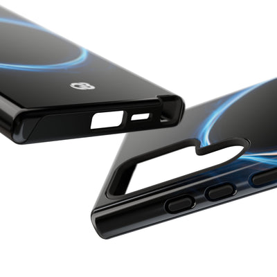 Luminous Corona · Tough Phone Case for Samsung · Blue