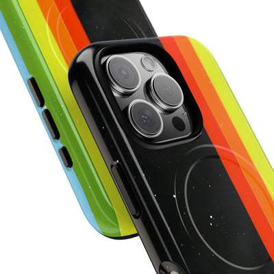 Retro Galactic Stripes · Tough+ Magsafe