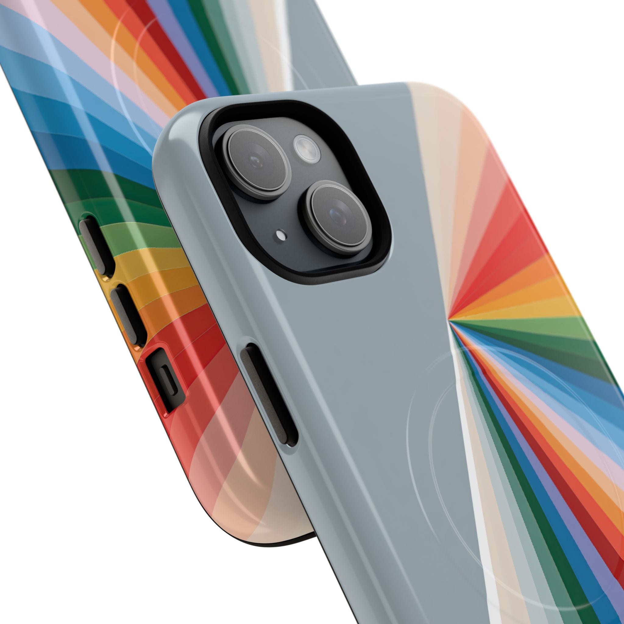 Grey Tough 2.0 Magsafe Phone Case for iPhone - Slate Prism Burst