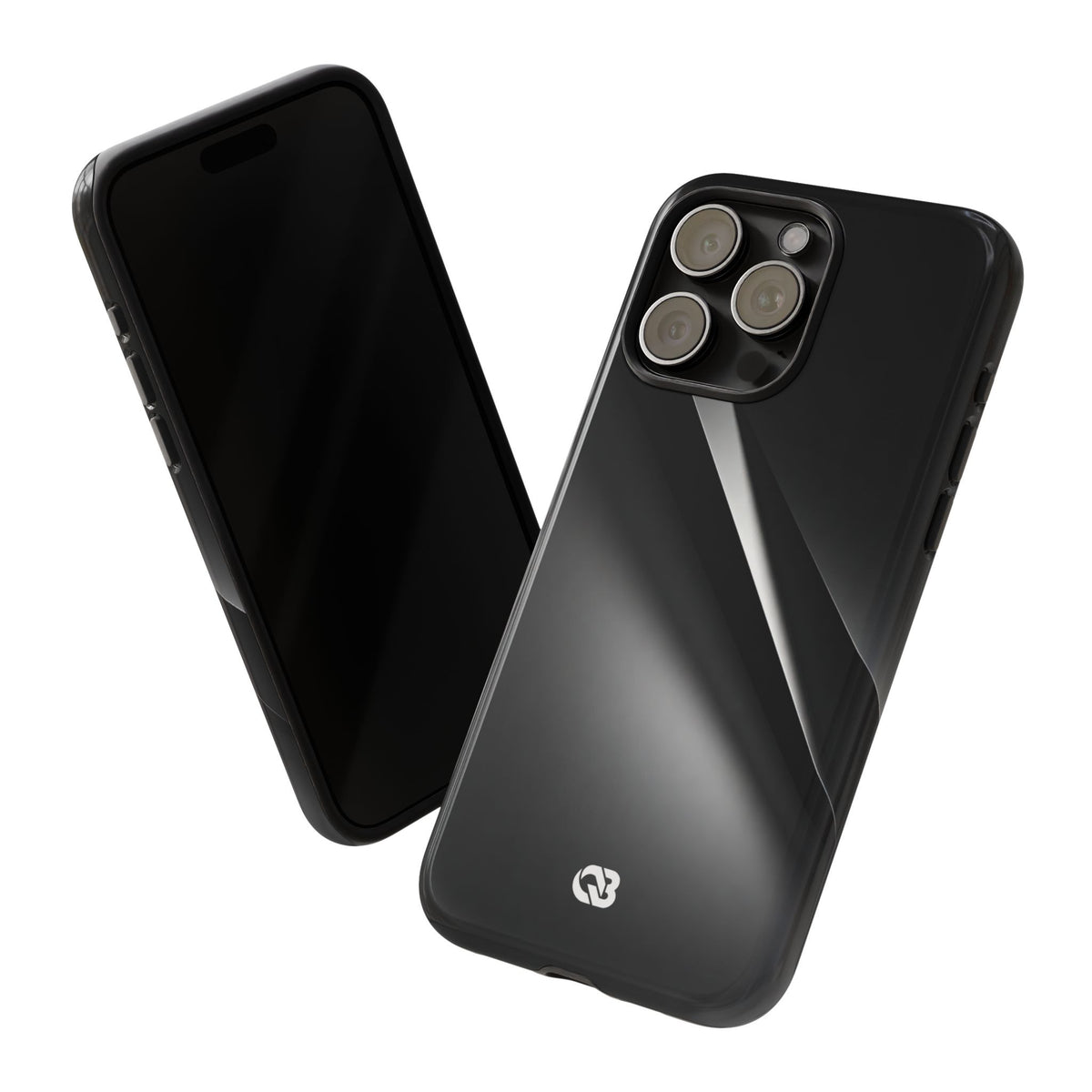 Obsidian Ridge · Tough Phone Case for iPhone · Black