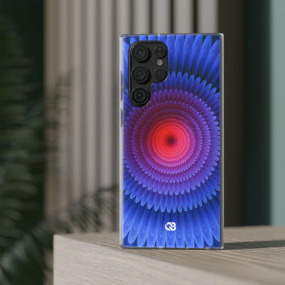 Radial Spectrum Bloom · Lite Phone Case for Samsung · Blue