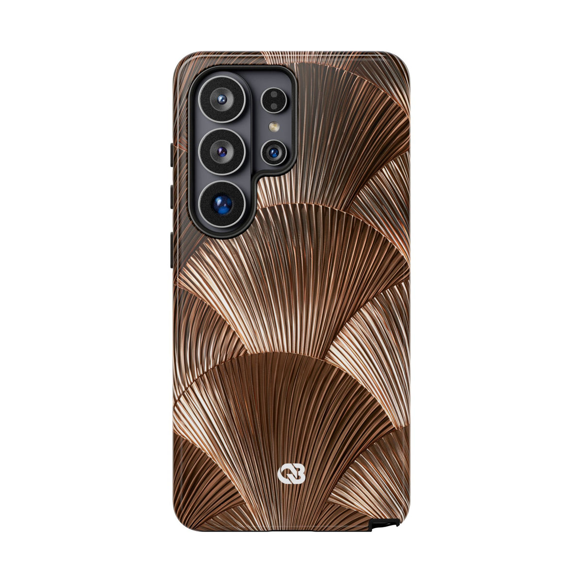 Rose Gilded Fan · Tough Phone Case for Samsung · Gold