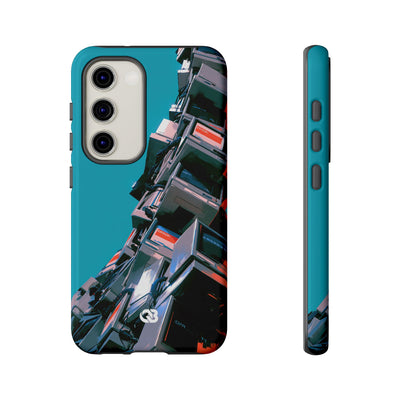 System Error Spire · Tough Phone Case for Samsung · Teal
