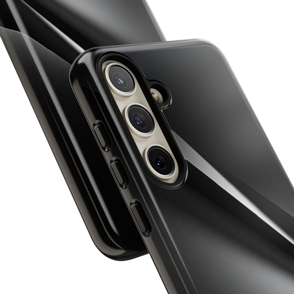 Obsidian Ridge · Tough Phone Case for Samsung · Black