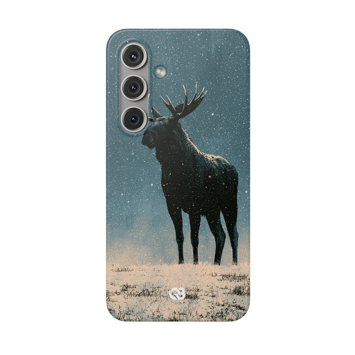Nordic Boreal Moose · Lite Phone Case for Samsung · Blue