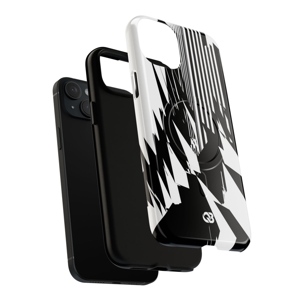 Orbital Spire · Tough 2.0 Magnetic Phone Case for iPhone · Black