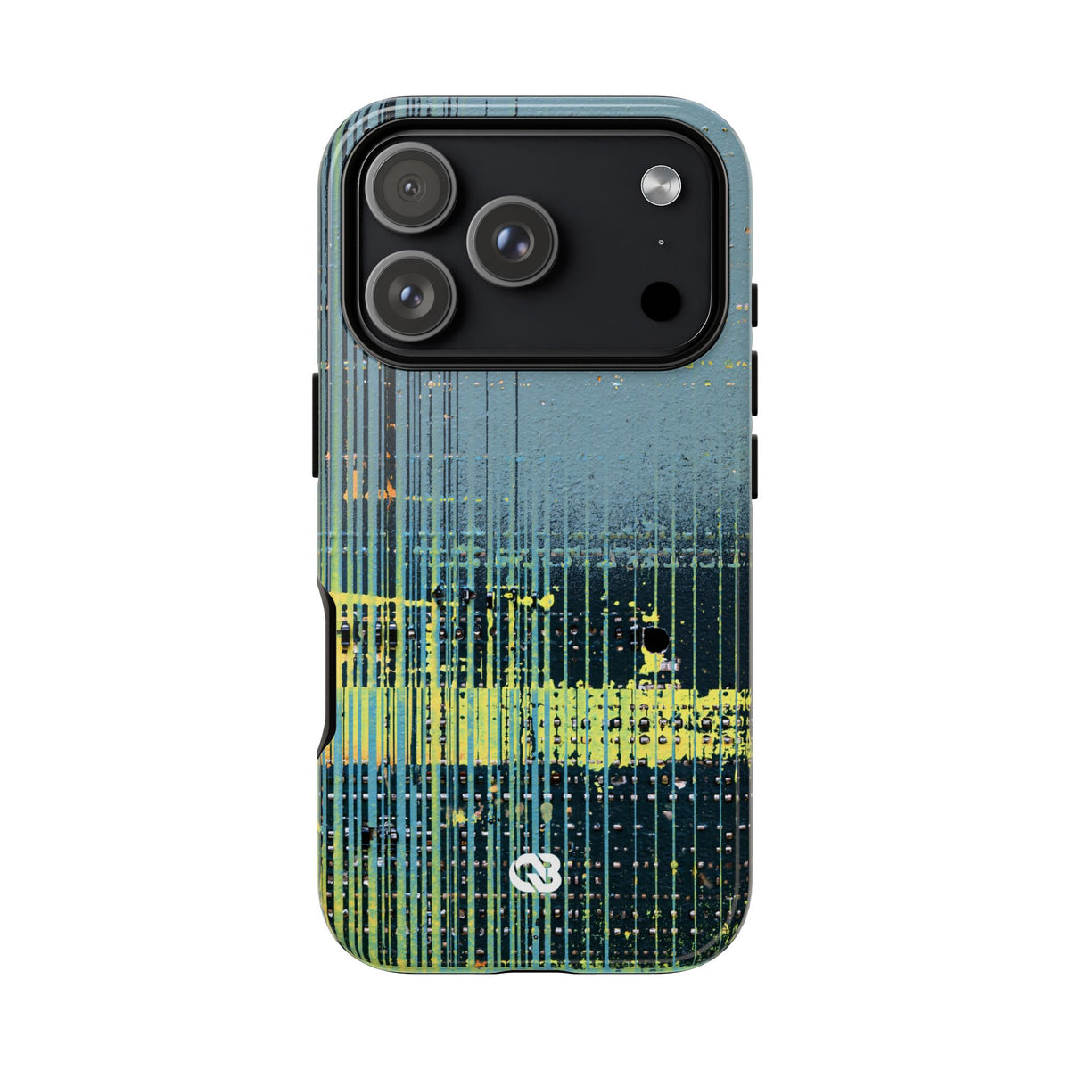 Acid Raster Circuit · Tough Phone Case for iPhone · Teal
