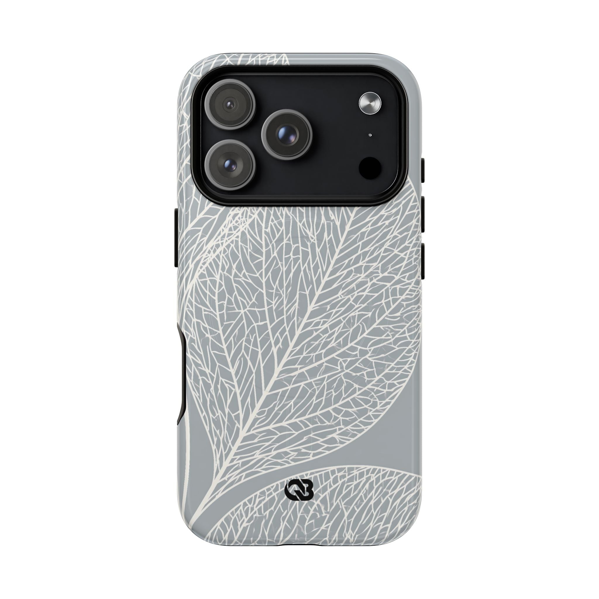 Grey Tough 2.0 Magsafe Phone Case for iPhone - Frosted Ash Veins