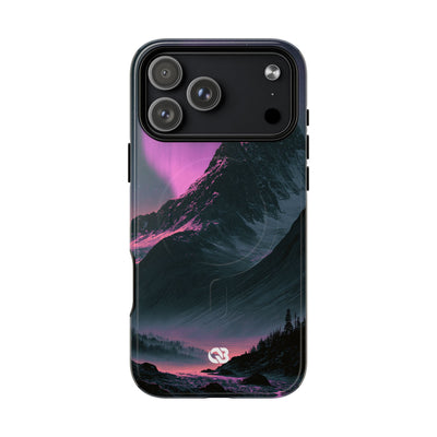 Arctic Aurora Summit · Tough 2.0 Magnetic Phone Case for iPhone · Black