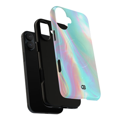 Prismatic Liquid Light · Tough 2.0 Magnetic Phone Case for iPhone · Teal