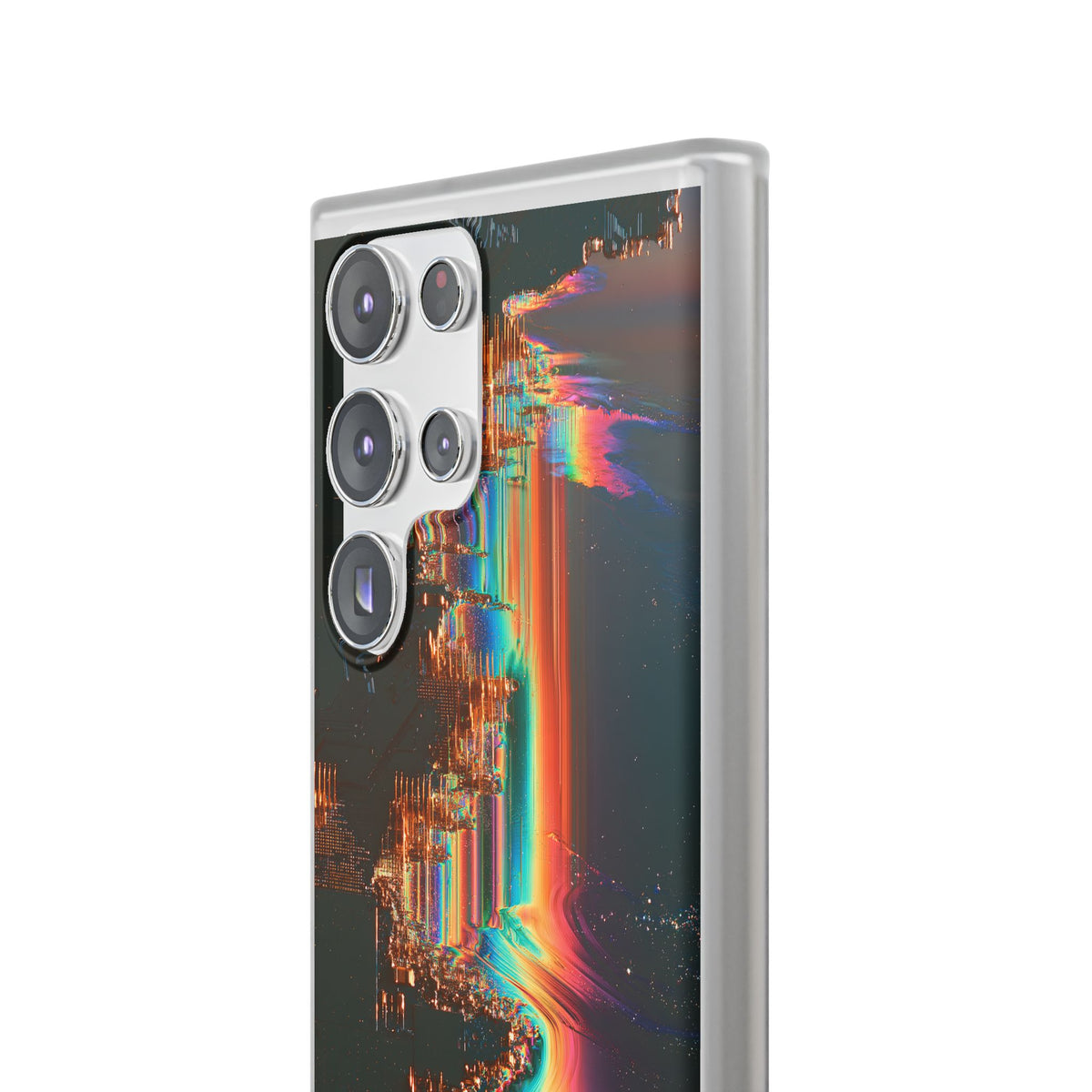 Prismatic Circuit · Lite Phone Case for Samsung · Black