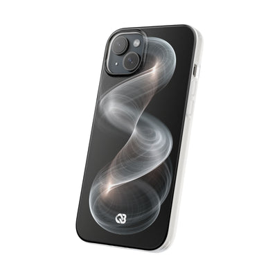 Luminous Vortex · Lite Phone Case for iPhone ·  Black
