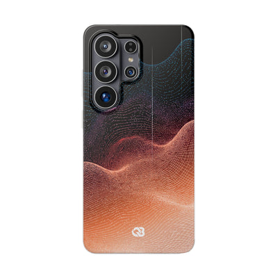 Spectral Elevation · Lite Phone Case for Samsung · Orange