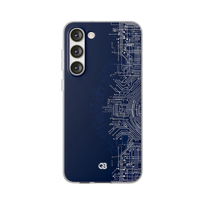 Blue Lite Phone Case for Samsung - Cobalt Circuit Logic